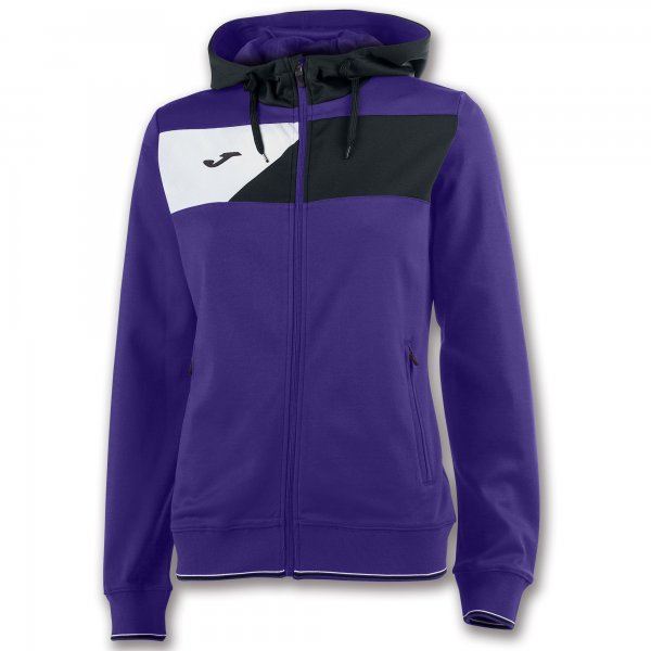 HOODED JACKET CREW II PURPLE WOMAN