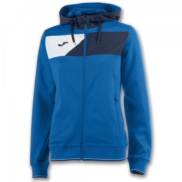 HOODED JACKET CREW II ROYAL WOMAN
