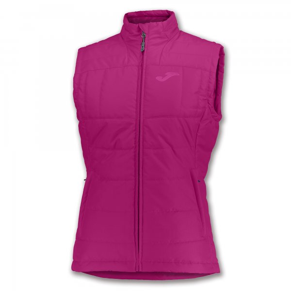 NEBRASKA  WINTER VEST PINK WOMAN