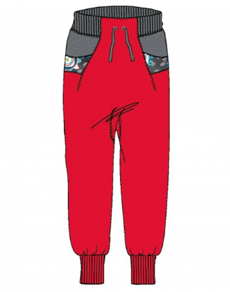 LONG PANTS RED