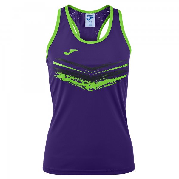 TSHIRT TERRA II PURPLE SLEEVELESS WOMAN