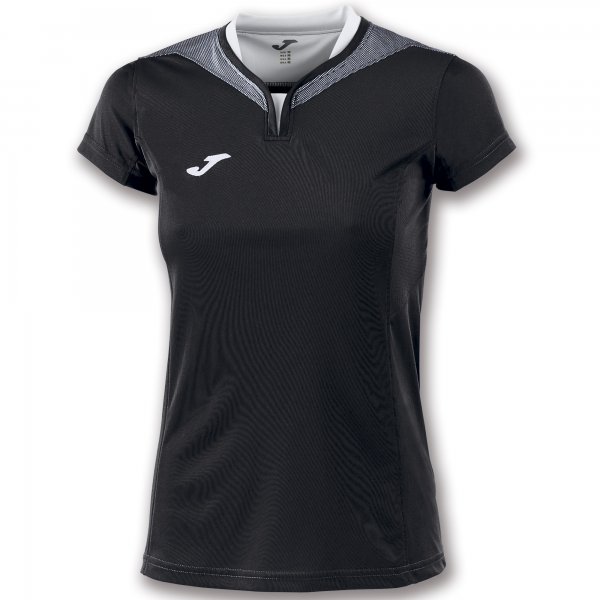 T-SHIRT WOMAN SILVER BLACK S/S