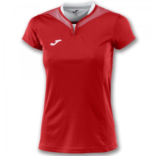 T-SHIRT WOMAN SILVER RED S/S