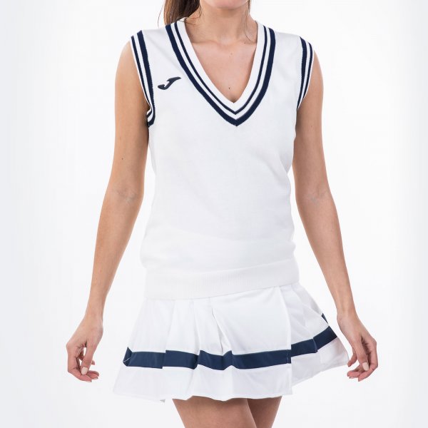 POLO TENIS 80 SLEEVELESS WHITE WOMAN