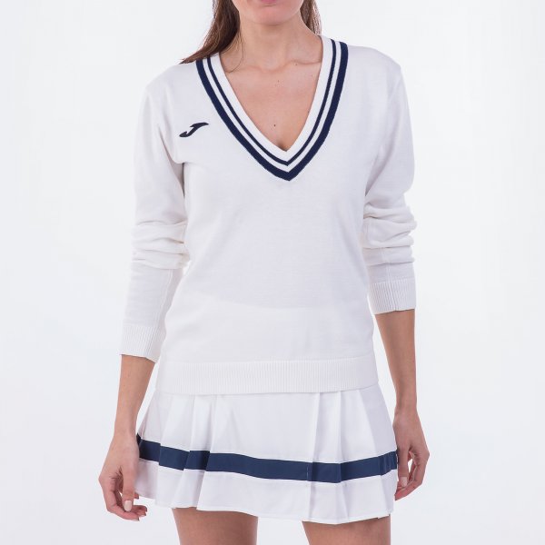 POLO TENIS 80 L/S WHITE WOMAN