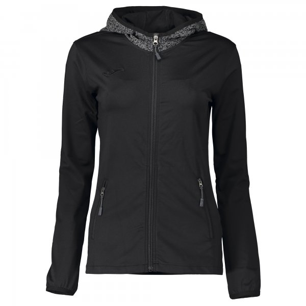 HOODIE JACKET BLACK WOMAN