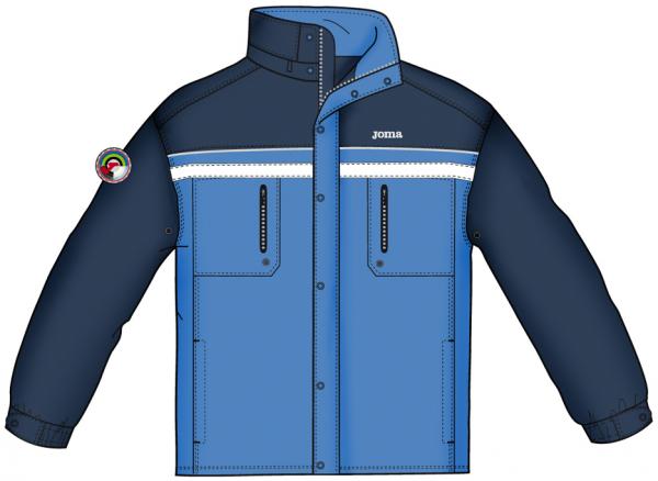 CLASSIC PRO BLUE/NAVY/WHITE WINTER JACKET