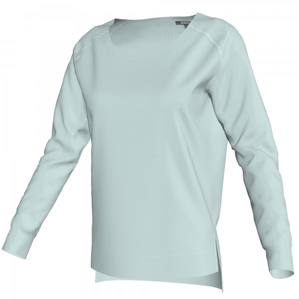 SWEATSHIRT COTTON SKYBLUE WOMAN 