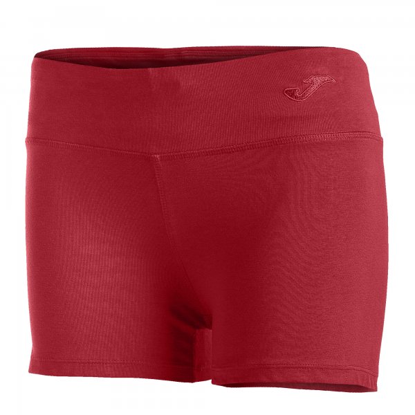 WOMEN�S SHORTS COMBI COTTON RED