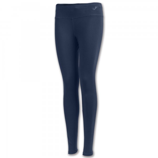 LONG PANTS COMBI COTTON NAVY BLUE WOMEN