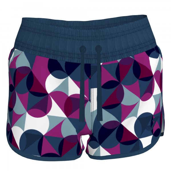 SWIMSUIT NAVY-PURPLE WOMAN 