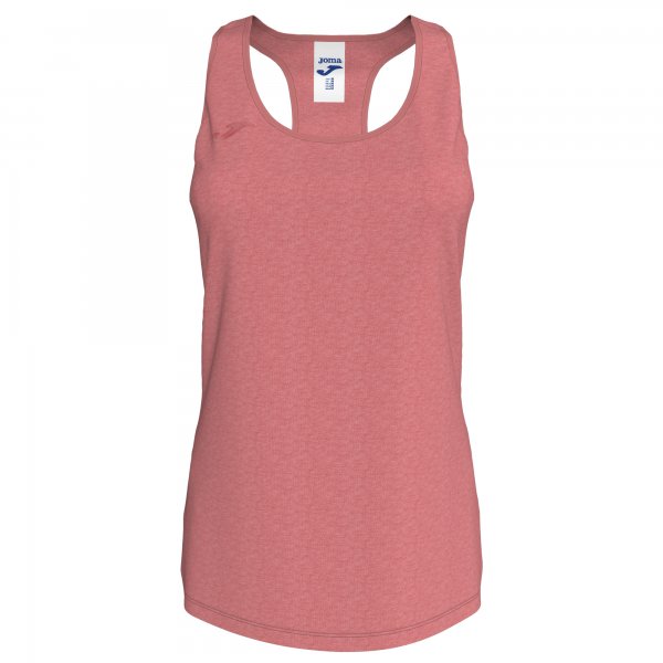 TSHIRT SUMMER COTTON  ORANGE SLEEVELESS WOMAN