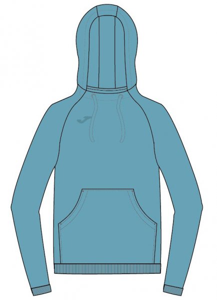 SWEATSHIRT HOODIE TURQUOISE -BACK TO SCHOOL-