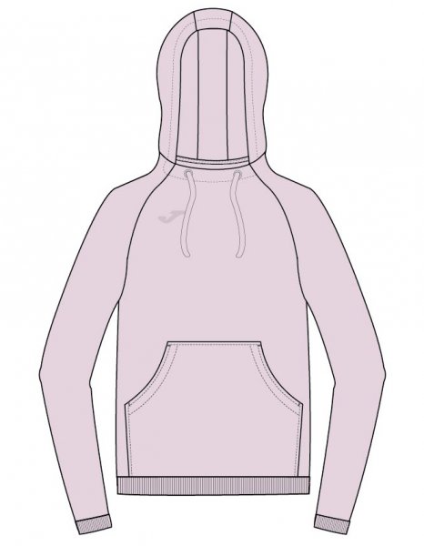 SWEATSHIRT HOODIE PALE PINK -BACK TO SCHOOL-