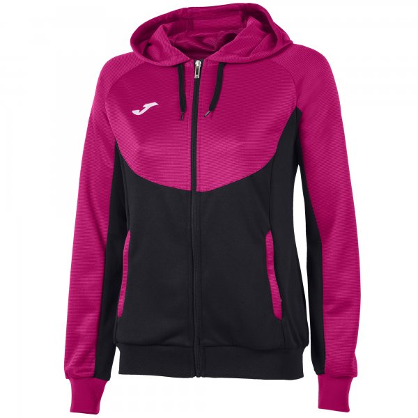 HOODIE ESSENTIAL BLACK-PINK WOMEN