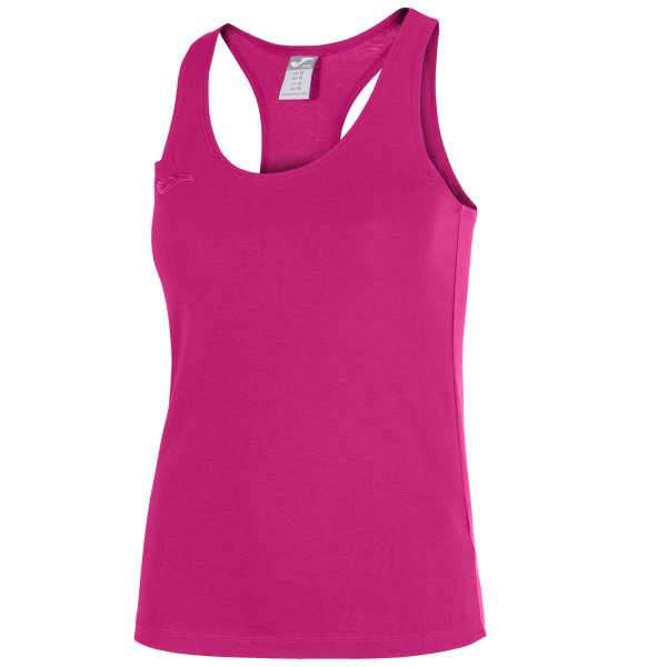 SLEEVELESS T-SHIRT COMBI COTTON PINK WOMEN