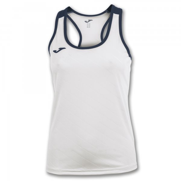 SHIRT TORNEO II WHITE-NAVY WOMAN