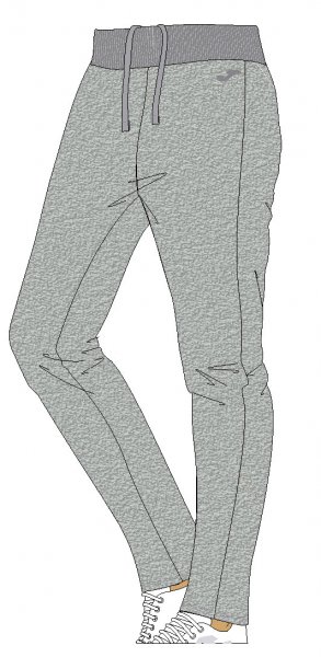 LONG PANTS MELANGE WOMAN