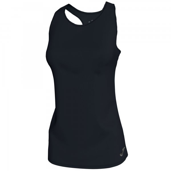 T-SHIRT ELECTRA BLACK SLEEVELESS WOMAN