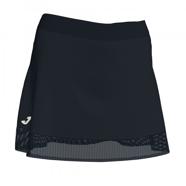 SKIRT AURORA BLACK-MUSTARD WOMAN