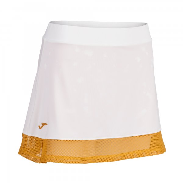 SKIRT AURORA OFFWHITE-MUSTARD WOMAN