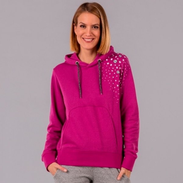 LUNE HOODED SWEATSHIRT FUCHSIA WOMAN