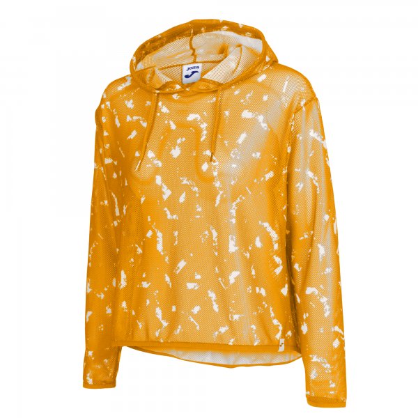 SWEATSHIRT HOODIE ELECTRA MUSTARD WOMAN