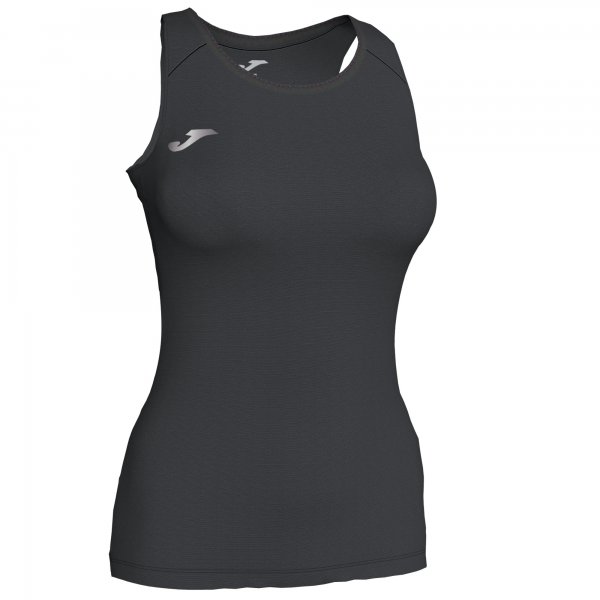 T-SHIRT SELENE ANTHRACITE SLEEVELESS WOMAN