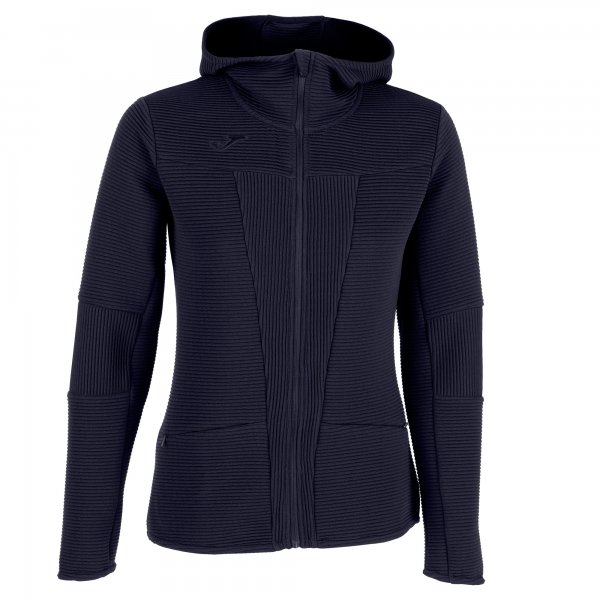 HOODED JACKET BLACK WOMAN