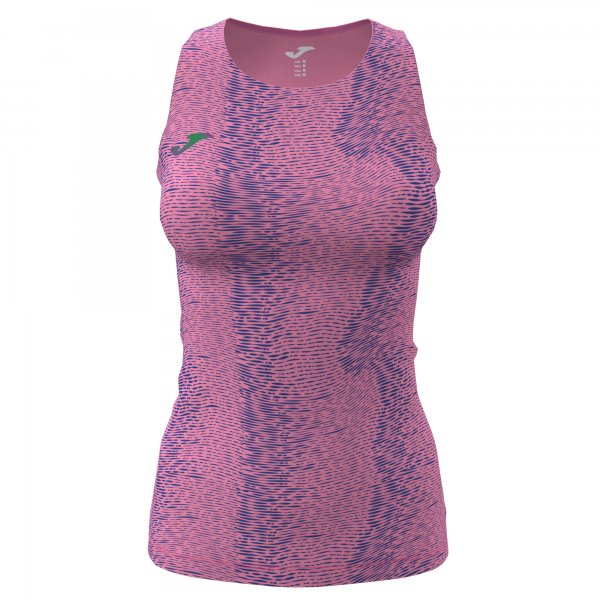 TABARCA T-SHIRT PINK-ROYAL SLEEVELESS