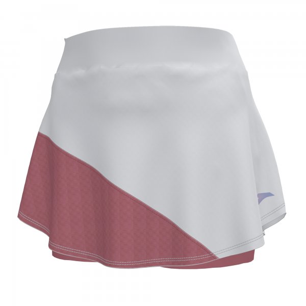 MISIEGO SKIRT PANTS WHITE-PINK