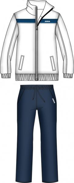 MULTISPORT WHITE-NAVY TRACKSUIT