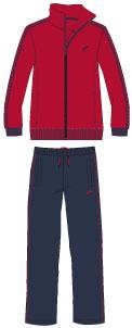 MULTISPORT NAVY-RED TRACKSUIT