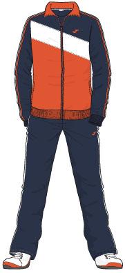 MULTISPORT NAVY-ORANGE-WHITE TRACKSUIT