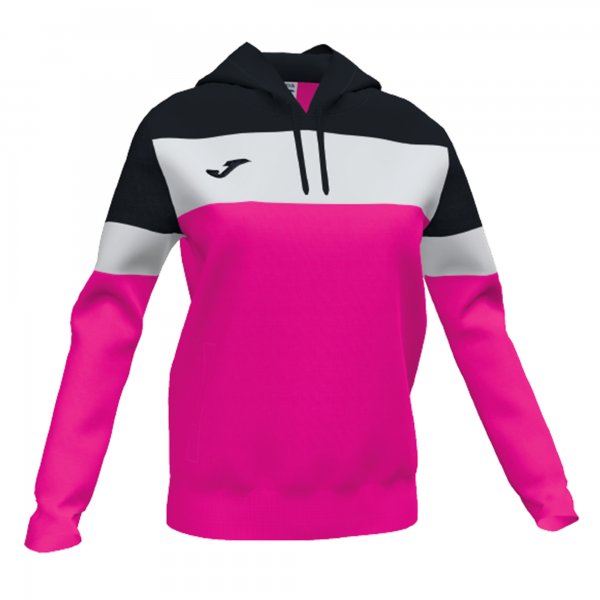 CREW IV HOODIE SWEATSHIRT FUCHSIA-BLACK