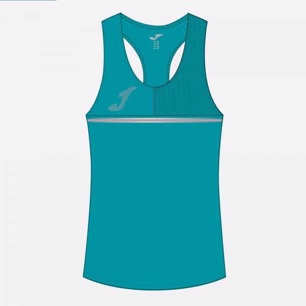 AQUIANA TANK TOP GREEN-PINK