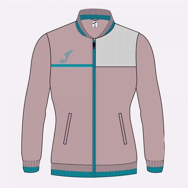 AQUIANA JACKET PINK-GRAY-GREEN