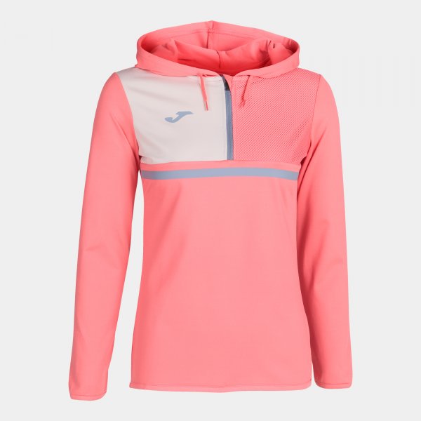 AQUIANA HOODIE SWEATSHIRT PINK-BEIGE-BLUE