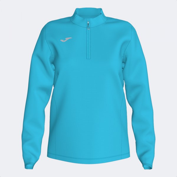 RUNNING NIGHT SWEATSHIRT FLUOR TURQUOISE