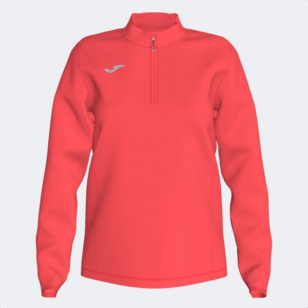 RUNNING NIGHT SWEATSHIRT FLUOR CORAL