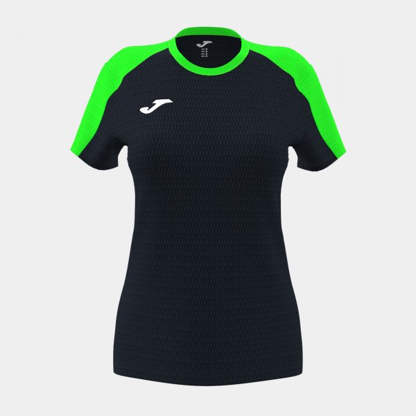 ECO CHAMPIONSHIP SHORT SLEEVE T-SHIRT BLACK FLUOR GREEN