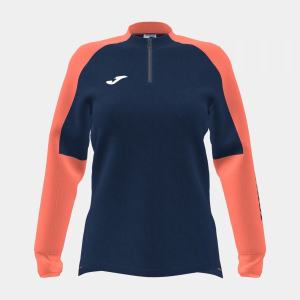 ECO CHAMPIONSHIP SWEATSHIRT NAVY FLUOR ORANGE