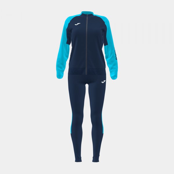 ECO CHAMPIONSHIP TRACKSUIT NAVY FLUOR TURQUOISE