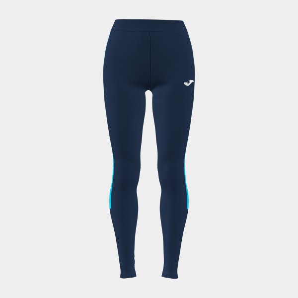 ECO CHAMPIONSHIP LONG TIGHTS NAVY FLUOR TURQUOISE