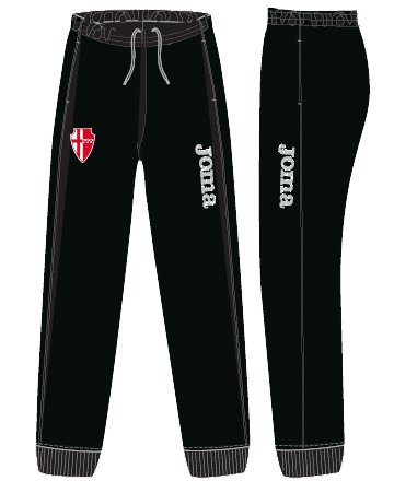 PADOVA VICTORY POLYFLEECE LONG PANT BLACK