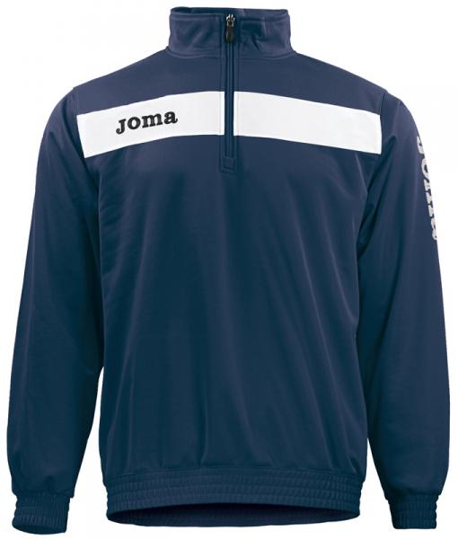 ACADEMY POLYFLEECE 235 GR SWEATSHIRT NV-WHITE