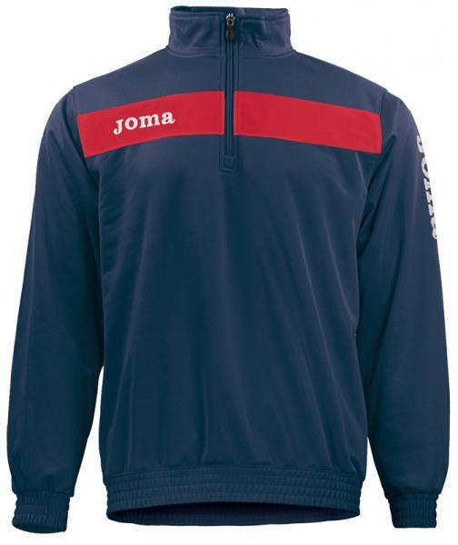 ACADEMY POLYFLEECE 235 GR SWEATSHIRT NAVY-RED