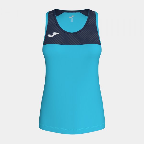 MONTREAL TANK TOP FLUOR TURQUOISE-NAVY