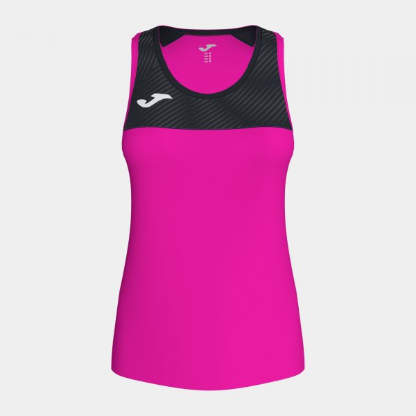 MONTREAL TANK TOP FLUOR PINK BLACK