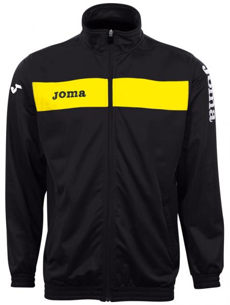 ACADEMY POLYFLEECE 235 GR JACKET BLACK-YELLOW